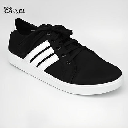Black Camel Sneakers For Men Black Color Shoes For Men
